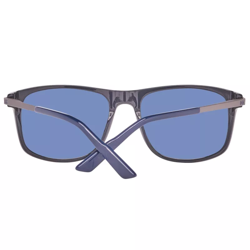 Helly Hansen HH5016-C03-56 Men's Polarized Sunglasses, Black Frame, Smoke Grey Lens, 56/18/140 mm