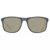 Helly Hansen HH5016-C03-56 Men's Polarized Sunglasses, Black Frame, Smoke Grey Lens, 56/18/140 mm