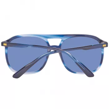 HELLY HANSEN HH5019-C03-55 Men's Polarized Sport Sunglasses - Black Frame, Grey Lens, 55/17/140 mm