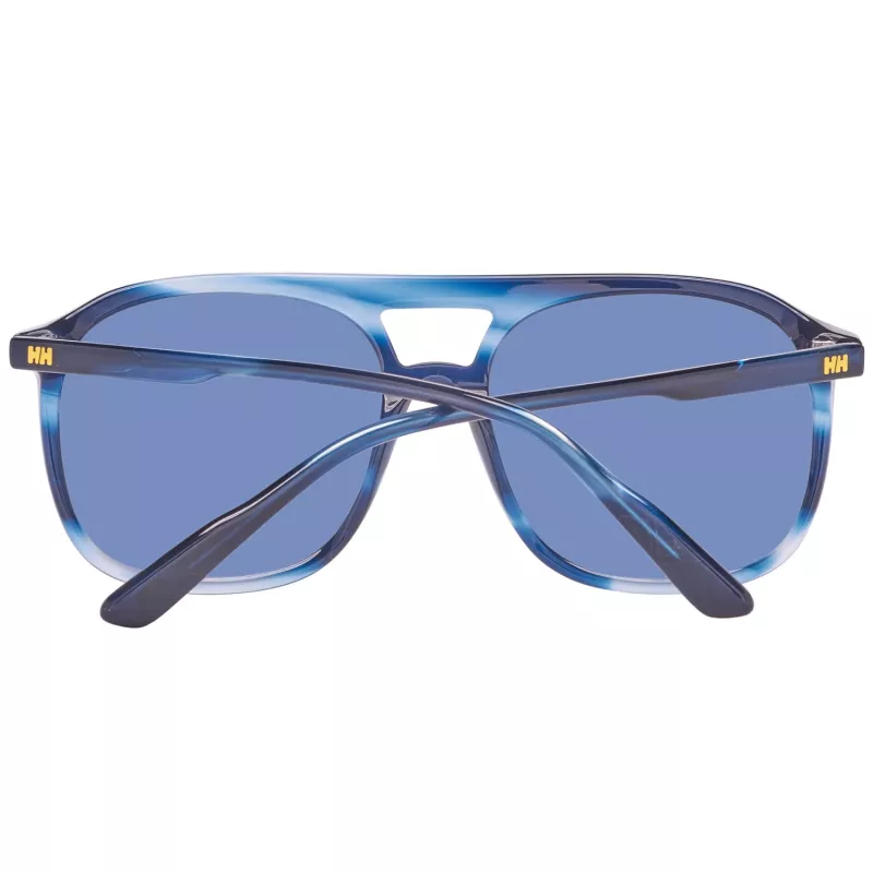 HELLY HANSEN HH5019-C03-55 Men's Polarized Sport Sunglasses - Black Frame, Grey Lens, 55/17/140 mm