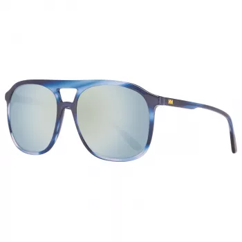 HELLY HANSEN HH5019-C03-55 Men's Polarized Sport Sunglasses - Black Frame, Grey Lens, 55/17/140 mm