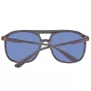 Helly Hansen Men's Sunglasses HH5019-C01-55 - Black Frame, Smoke Grey Lens, 55/17/140 mm