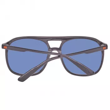 Helly Hansen Men's Sunglasses HH5019-C01-55 - Black Frame, Smoke Grey Lens, 55/17/140 mm