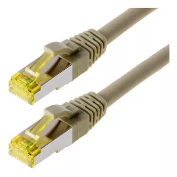 HELOS Cat5e SF/UTP RJ45 Patch Cable, 1 m, Grey