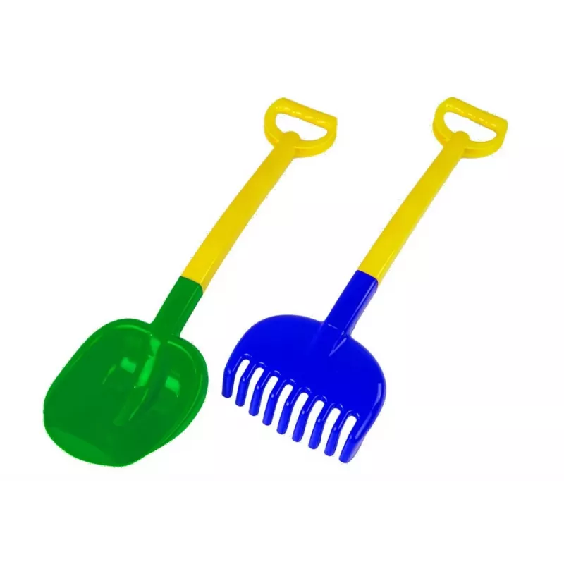HEMAR Sand Rake Set, Spatula, Two-color, 2 pcs. Mix