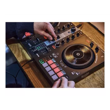 Hercules DJ Essentials Kit with DJControl Inpulse 200, DJMonitor 32 Speakers, and HDP DJ45 Headphones