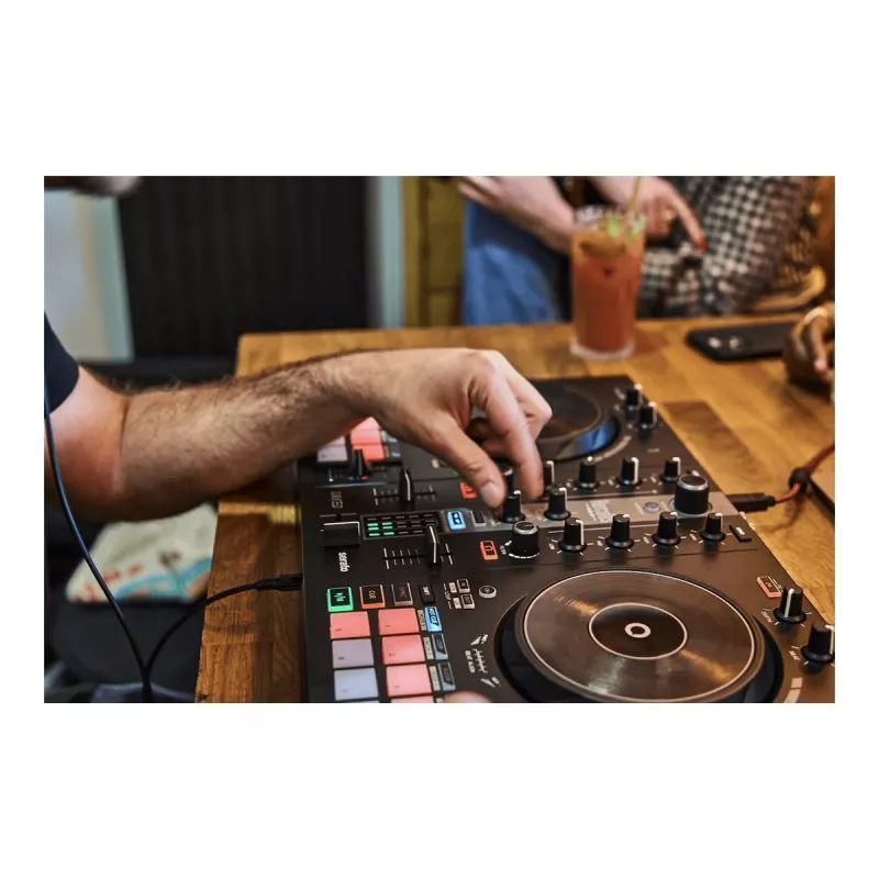 Hercules DJ Essentials Kit with DJControl Inpulse 200, DJMonitor 32 Speakers, and HDP DJ45 Headphones