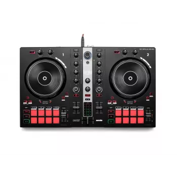 Hercules DJ Essentials Kit with DJControl Inpulse 200, DJMonitor 32 Speakers, and HDP DJ45 Headphones