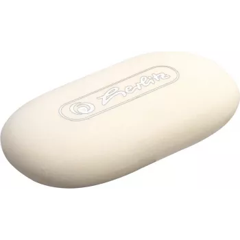 Herlitz 10314532 Natural Rubber Eraser White 1 Piece
