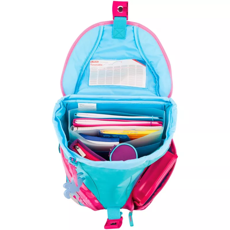 HERLITZ Ergonomic School Satchel Set 4-Piece Space/Astronaut 16L Polyester TÜV Certified