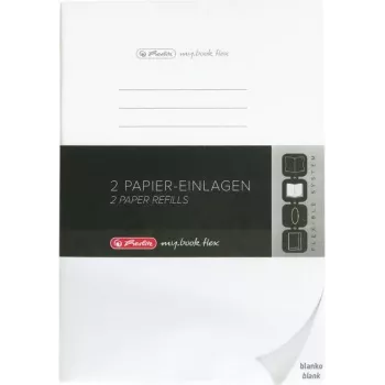 Herlitz 50034130 A5 Notebook 80 Sheets White