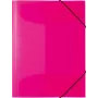 HERMA 19657 Lever Arch File A4 Polypropylene Rose with Metal Edge Protection, 80 mm Spine, 600 Sheet Capacity