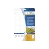 HERMA 8016 Crystal Clear Glossy Polyester Labels A4 45.7 x 21.2 mm 1200 Labels