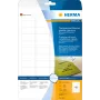 HERMA 8016 Crystal Clear Glossy Polyester Labels A4 45.7 x 21.2 mm 1200 Labels