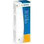 HERMA 8161 White Fan-Fold Continuous Paper Labels, Permanent Adhesive, Matte, 88.9 x 35.7 mm, 2000 Labels