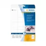 HERMA Security Labels White 45.7x21.2 mm Foil 1200 pcs.