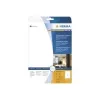 HERMA Special Glossy Transparent A4 Self-Adhesive Polyester Film Labels, 25 Sheets