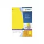 HERMA SuperPrint File Folder Labels Yellow 61 x 192 mm 400 Labels (100 Sheets x 4) 4296