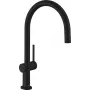 HG TALIS M54 KM 220 1J MB Kitchen Mixer Tap, Matt Black