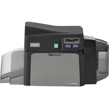 HID Fargo DTC4250e Single-Sided Plastic Card Printer with Dye Sublimation, CR-80, USB & Ethernet