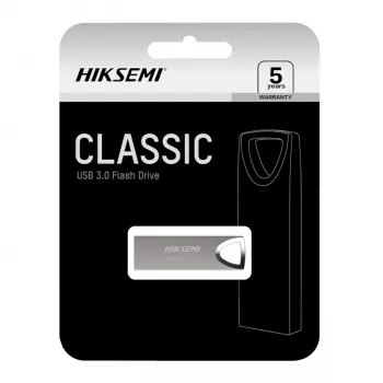 HIKSEMI Classic 32GB USB 3.0 Flash Drive – Zinc Alloy, 100 MB/s Read, Capless