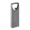 HIKSEMI Classic 64GB USB 3.0 Flash Drive, Zinc Alloy, Capless Sliding, Silver