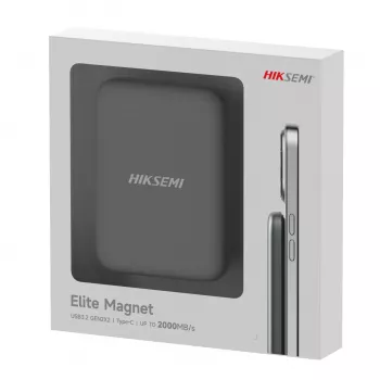 Hiksemi Elite Magnet 1TB USB-C Portable SSD - Space Gray