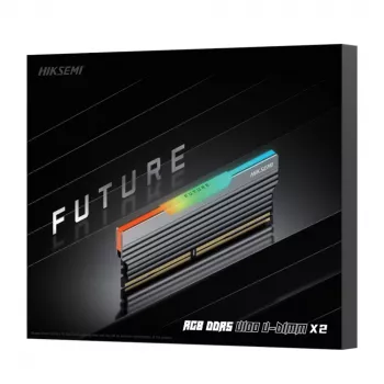 HIKSEMI Future RGB 32GB (2x16GB) 6000MHz DDR5 UDIMM Memory Kit, CL30, Black