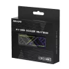 Hiksemi M.2 SSD Cooler Heatsink MH1 - Aluminum Alloy Passive Radiator with Copper Heat Pipe for NVMe 2280, Black
