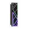 Hiksemi M.2 SSD Cooler Heatsink MH1 - Aluminum Alloy Passive Radiator with Copper Heat Pipe for NVMe 2280, Black