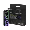 Hiksemi M.2 SSD Cooler Heatsink MH1 - Aluminum Alloy Passive Radiator with Copper Heat Pipe for NVMe 2280, Black