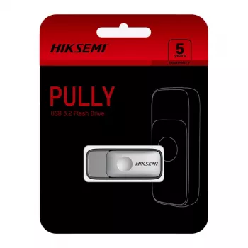 HIKSEMI Pully 32GB USB 3.2 Gen 1 Flash Drive USB-A Retractable Black