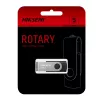 HIKSEMI Rotary Series 64GB USB 3.0 Flash Drive - Silver