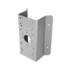 Hikvision DS-1276ZJ-SUS Corner Mount for Dome Cameras, Stainless Steel, Indoor/Outdoor, White/Silver