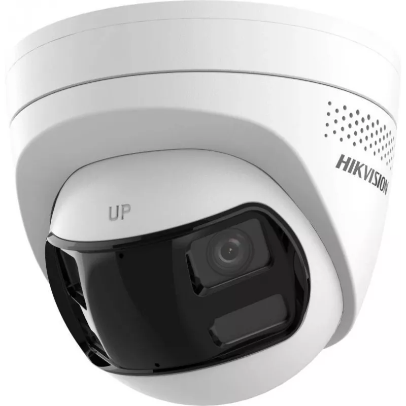 Hikvision DS-2CD1383G2P-LIUF/SL 8 MP Smart Hybrid Light Turret IP Camera with Two-Way Audio, 2.0mm Lens