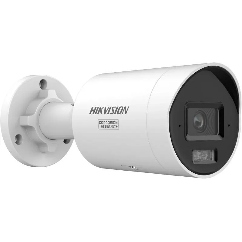 Hikvision DS-2CD2087G3-LI2UY/SL(4mm) 8MP AcuSense Bullet IP Camera with ColorVu, 4mm Fixed Lens, Two-Way Audio, IP67, PoE/12VDC