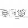 Hikvision DS-2CD23167G3P-LIS2UY/SL(180°) Panoramic IP Camera - 16MP ColorVu AcuSense 3.0 with 2.8mm Lens