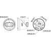 Hikvision DS-2CD2363G2P-LISU/SL(180°)(O-STD) 6 MP Outdoor Dual-Lens Network Camera with 180° Panoramic View, AcuSense, Two-Way Audio, Strobe Light, IP67