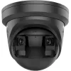 Hikvision DS-2CD2363G2P-LISU/SL 180° Panoramic AcuSense Network Camera, 2×4mm Lens, 3840×1080, Black DS-2CD2363G2P-LISU/SL(180°)(O-STD)/BLACK