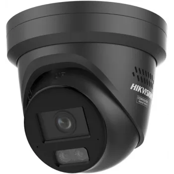 Hikvision DS-2CD2367G3-LIS2UY/SL 2.8mm 6MP Outdoor Network Turret Camera with AcuSense, Two-Way Audio, and White Light
