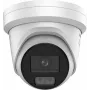Hikvision DS-2CD2387G3-LIS2UY/SRB 8MP Outdoor Network Turret Camera with AcuSense, 2.8mm Lens, Two-Way Audio, IP67, PoE
