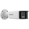 Hikvision DS-2CD2T46G2P-ISU/SL(2.8MM)(C) 4MP Panoramic AcuSense IP Camera, 2x 2.8mm, 180° FOV, IP67, PoE