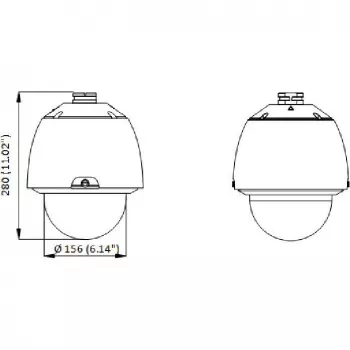 Hikvision DS-2DE5425WG1-E 4 MP 25x Network IR PTZ Camera