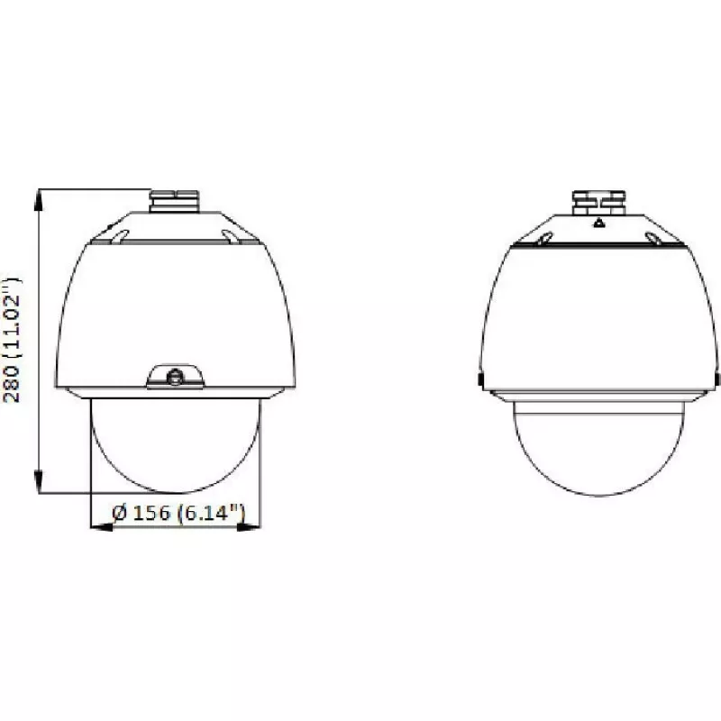 Hikvision DS-2DE5425WG1-E 4 MP 25x Network IR PTZ Camera