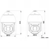 Hikvision DS-2DF8425IX-AELW(T5) 8MP 25x IR Network Speed Dome Camera with Laser, DarkFighterX, 500m Laser Range