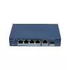 Hikvision DS-3E1506P-EI/M-4P1T1F(O-STD) 6-Port Unmanaged PoE+ Switch with 4 PoE+ Ports, 1 Gigabit RJ45 and 1 SFP Uplink