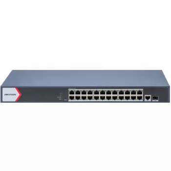 Hikvision DS-3E1526P-EIV2 26-Port Gigabit PoE+ Managed Switch with 2 SFP Uplinks (370W Budget)