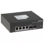 Hikvision DS-3T1506HP-EI-UPS LinkVu Smart Managed Industrial Solar PoE Switch, 6-Port, 4x PoE++ 90W, 110W Budget, Built-in UPS