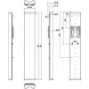 Hikvision DS-3WF5000A-120 5GHz Outdoor Wireless Bridge, 300 Mbps, 12 dBi Antenna, IP65