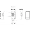 Hikvision DS-3WFB-EI-5ACG 5GHz Outdoor Wireless Bridge (300Mbps, 16dBi, IP65)